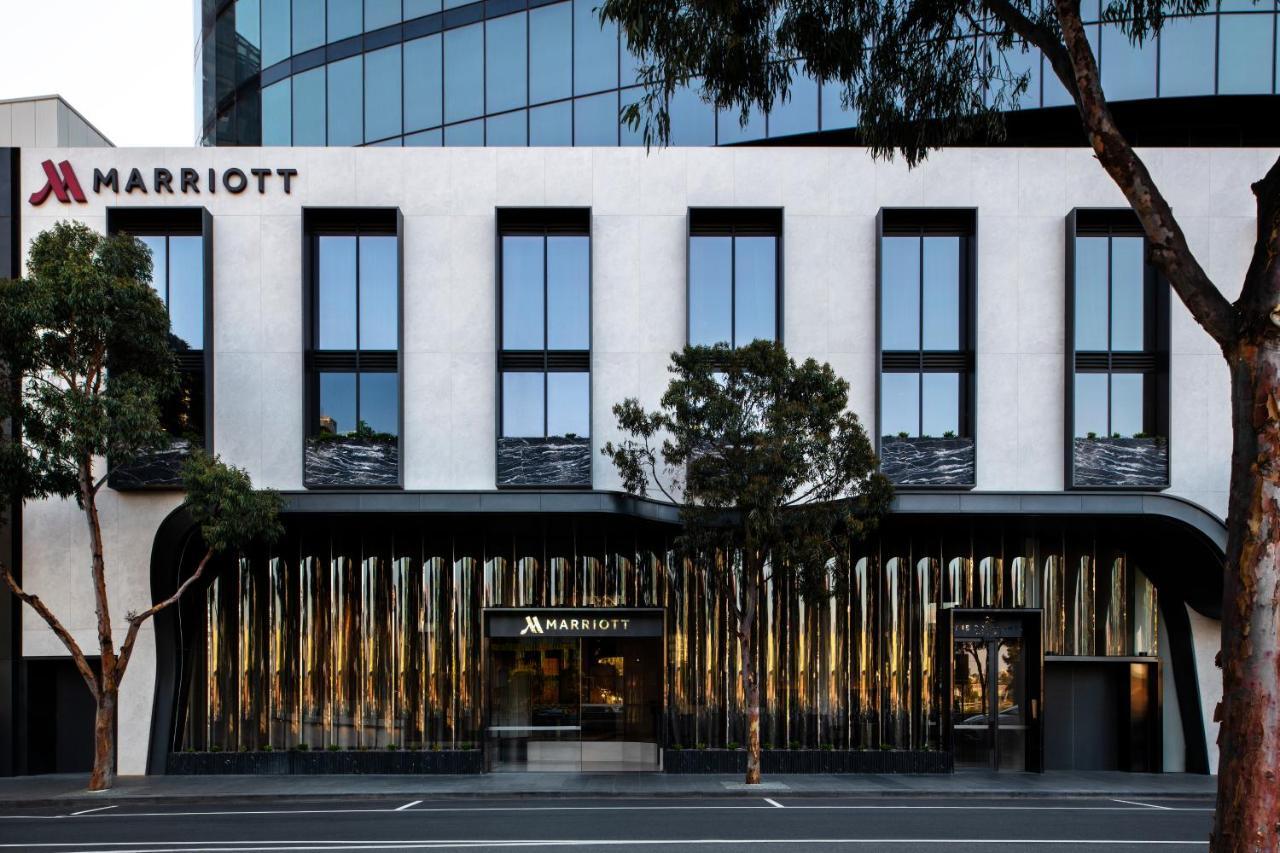 Melbourne Marriott Hotel Docklands Exteriör bild Marriott Melbourne
