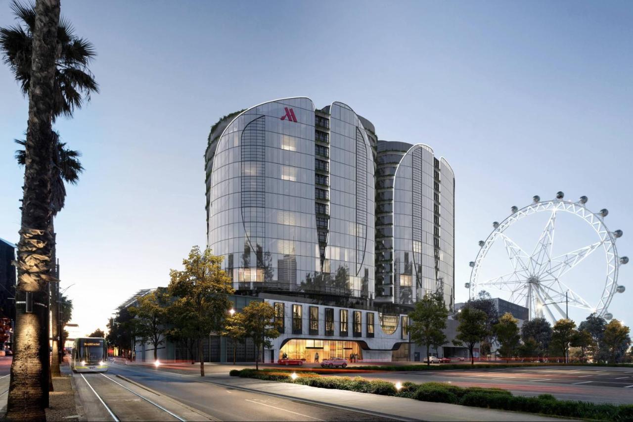 Melbourne Marriott Hotel Docklands Exteriör bild The proposed hotel